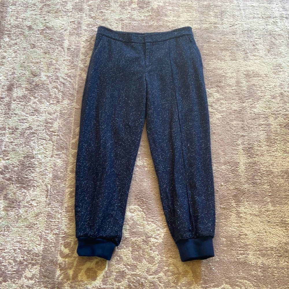 Club Monaco wool blend cropped dress pants